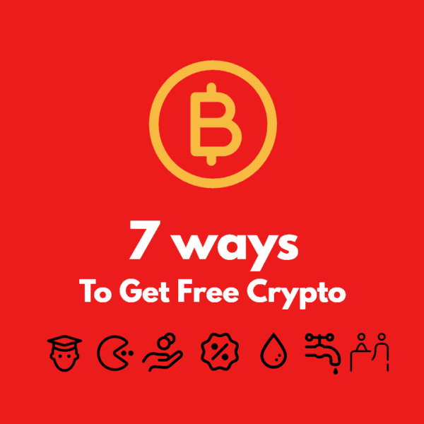 is there a way to get free crypto currency